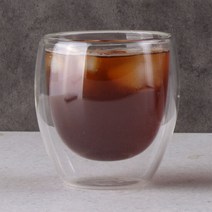 더블라운지글라스_250ml 더블월글라스 이중유리컵 모음, 단품