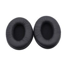 Elastic Ear Pads Headbeam forSennheiser HD202 HD212 Headphone Cushion Earmuffs, 검은 색