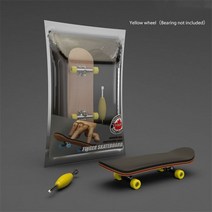 서프 스케이트 핑거 랜드서핑 스무스스타 finger skateboard wooden fingerboard toy professional stents finger skate, bk-a
