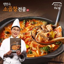 (m) 팽현숙 소곱창전골 600g x 4팩, 옵션선택