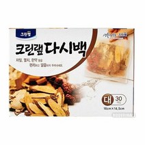 크린랲 다시백 - 대30매입 국물백 방향팩만들기 입욕, 단품