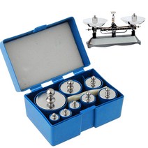 분동 교정 실험용 전자 저울 세트 그램 핀셋 케이스 포함