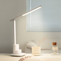 액센트리 LED 스탠드 학습용 책상 독서등 램프, AL-05C01(무선-클립형)