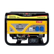 산업용 용접발전기 자가 발전기 고출력 인버터 엔진, 3.5KW 수동 시작  휘발유 220V 굽기, 1개