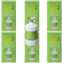 JW 중외 자동분사기 편백 피톤치드 리필액 230ml 6개