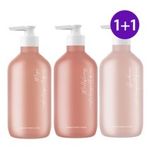 [1+1]미미로린스 모먼트 퍼퓸 보습 바디로션/바디크림 500ml, 02.바디로션_멜리플루어스X2개