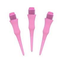 다트 기계 게임 업소용 판 비트 플라스틱 팁 팩 및 전자 다중 색상 옵션, 분홍색