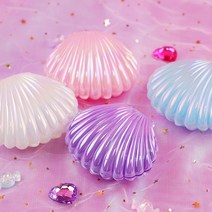 홀로그램 조개케이스 보석함, 퍼플 rsJ11