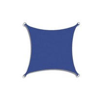 420D 방수 차양 항해 야외 정원 해변 캠핑 파티오 수영장 천막 텐트, Royal blue+2x5m
