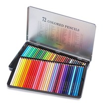 [B1P] 문화 72색 색연필 전문가용 틴 케이스 펜슬 O _ 드로잉 색칠 ( B1P / 83889EA ), 본상품선택