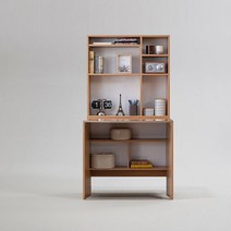 리글 전면 책상 800 (착불), 색상:아카시아