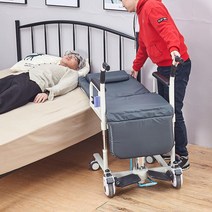 노인 편마비 환자 침대 이동 리프트 휠체어, O66럭셔리 608B