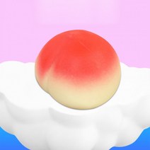 신광 주물럭장난감 왕 복숭아 1P 젤리말랑이 촉감놀이, 단품, 상세페이지 참조