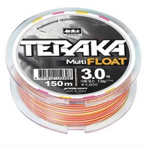 조무사 테라카 멀티 플로트 감성돔 벵어돔 참돔원줄, 200m-4.0호