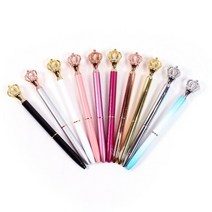 갓샵 크라운 볼펜 10color [예쁜 왕관 펜 큐빅 보석]