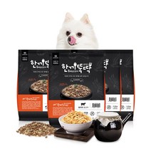 한끼뚝딱 클래식 국산 강아지사료 2.4kg+사은품, 3_연어 2.4kg