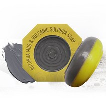 와일드펀스 로토루아 머드 화산 유황 비누 115g - 20226969EA, 쿠팡 1, 쿠팡 본상품선택