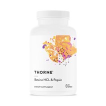 쏜 리서치 Thorne Research Betaine 베타인 HCL & 펩신 225캡슐, 225개입, 1개