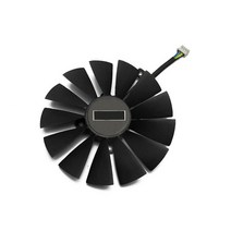 ASUS 듀얼 RX580 4G ROG STRIX GTX 1050TI GTX1080TI 게임 그래픽 카드 냉각 용 2 개/대 95mm PLD10010S12H, 01 1PCS
