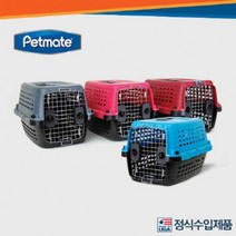 펫메이트 바리 켄넬 트렌드 핫핑크 인터네셔널 S 컴패스 애견이동장 3W1955D6, 1개, 1개