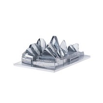 METAL WORKS Z-MODEL METAL IN KOREA 3D 메탈 퍼즐모음, 1개, (MINI실버)시드니오페라하우스