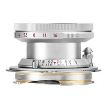 LIGHT LENS LAB LTM 35mm f2 Collapsible 침동식 라이카 L39M마운트 실버, 단일 옵션