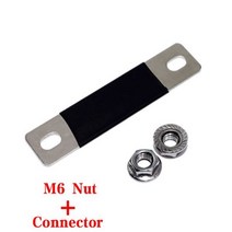 1-4pcs EVE 280AH 310Ah 320Ah M6 구리 버스 바 커넥터 배터리 M6 나사 커넥터 배터리 LiFePO4 CATL 3.2V Lifepo4 배터리, 1pcs - M6 nut