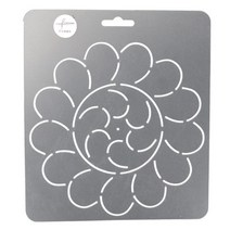 취미 퀼트 diy 도구 DIY 서브 자수 모델 바느질 템플릿 퀼팅 패치워크 스피닝 수제 세트 12x12cm 22x22cm, [13] 16.8X14.8CM 1PCS