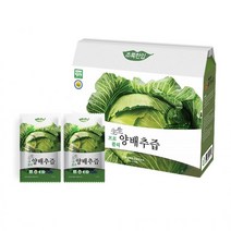 유어올 양배추즙 양배추브로콜리즙 30포, 1박스, 110ml 30개입