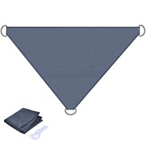 스카이어닝 사이드 월 이동식 농막폴리에스테르 사각형 방수 차양막 정원 테라스 캐노피 수영 캠핑 하이킹, 04 3x3m