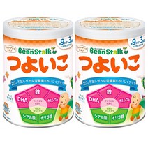 Bean Stalk Baby Powdered Milk 빈스타크 츠요이코 일본 분유 (9-36개월) 800g 2개