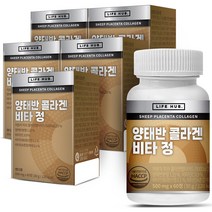 라이프허브 양태반 콜라겐 비타정, 5개(10개월분), 60정