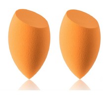 메이크업 리얼 스펀지 퍼프, 블랙, 4개입