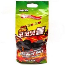 야자숯 코코넛볼 3kg (코코넛숯 야자탄 성형탄 참숯 캠핑숯)