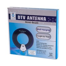 스펙트럼 디지털TV 지상파/공중파 실내tv안테나 DTV UHD, 단품