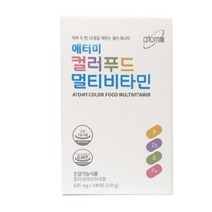 애터미 컬러푸드 멀티비타민, 240정, 3개