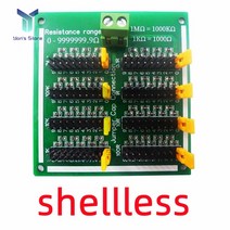 DNR1A07 0.1R - 9999999R arduino용 조정 가능한 프로그래밍 전위차계 저항 모듈, 01 Without Shell