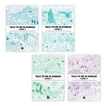 [지나인] Talk To Me In Korean Level 1 ~ 4 세트 (전4권)