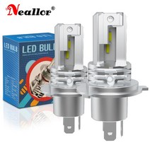 반달마켓 간지LEDH4 Led H11 9003 H8 HB3 H9 자동차 헤드 라이트 전구 현대 악센트 투손 산타페 기아 리오, 01 White_02 H4  9003  HB2