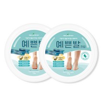 힐링스토리 예쁜발 각질제거 풋크림, 2개