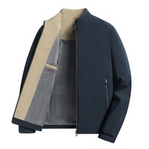 과잠 아빠 재킷 봄 가을상의 중년 남성 신 남성 중년 및 노인 재킷 비즈니스