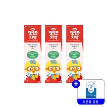 NEW 뽀로로 치약 사과향 90g 묶음행사 유아치약+사은품증정, 3개