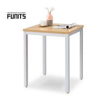 퍼니츠 린도 600 사각 사이드 커피 테이블 4colors, 화이트내츄럴