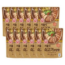 서울식 쇠고기 보양탕 500g 12개, 상세페이지 참조