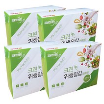크린손 크린 위생장갑 알뜰형 500매, 4개