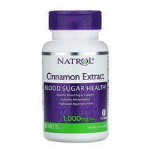 나트롤 Natrol 시나몬 계피 추출물 칼슘 500 mg 80 정, 80정, 1개