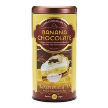 미국 직구 The Republic of Tea 최상급 제품 바나나 초콜릿 레드 티 36cnt 1팩, 수량, 상세참조