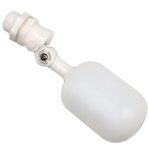 2 Pack 3/8” Mini Plastic Float Valve Kit for RO Water Reverse Osmosis System Water Filter Float Ball, 1