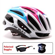 자전거부품 자전거용품 자전거용품쇼핑몰 Cairbull-MTB 로드 바이크 헬멧 초경량 사이클링 캡 자전거 경주용 BMX 스피드 콘테스트 안전모, [02] 59-62 cm, [02] Pink blue