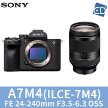 소니정품 A7M4 미러리스카메라/ED, 20 A7M4 FE 24-240mm F3.5-6.3